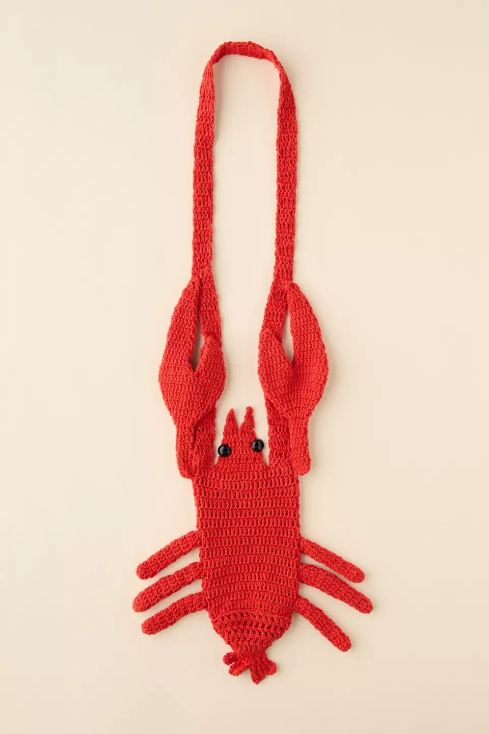 Lobster Crochet Bottle Sling