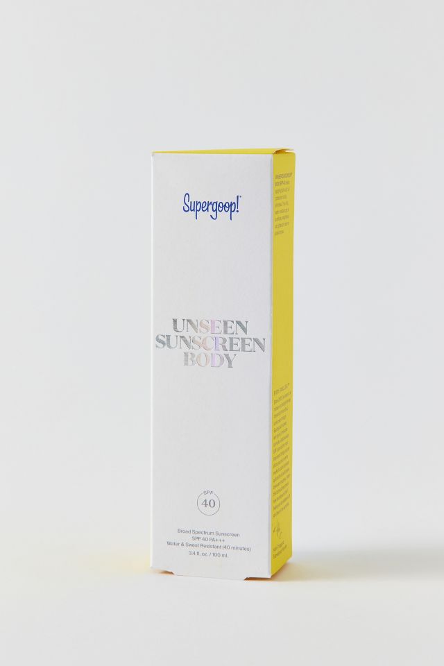 Supergoop! Unseen Sunscreen Body SPF 40 #1