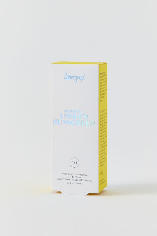 Supergoop! Mineral Unseen SPF 40 Sunscreen #1