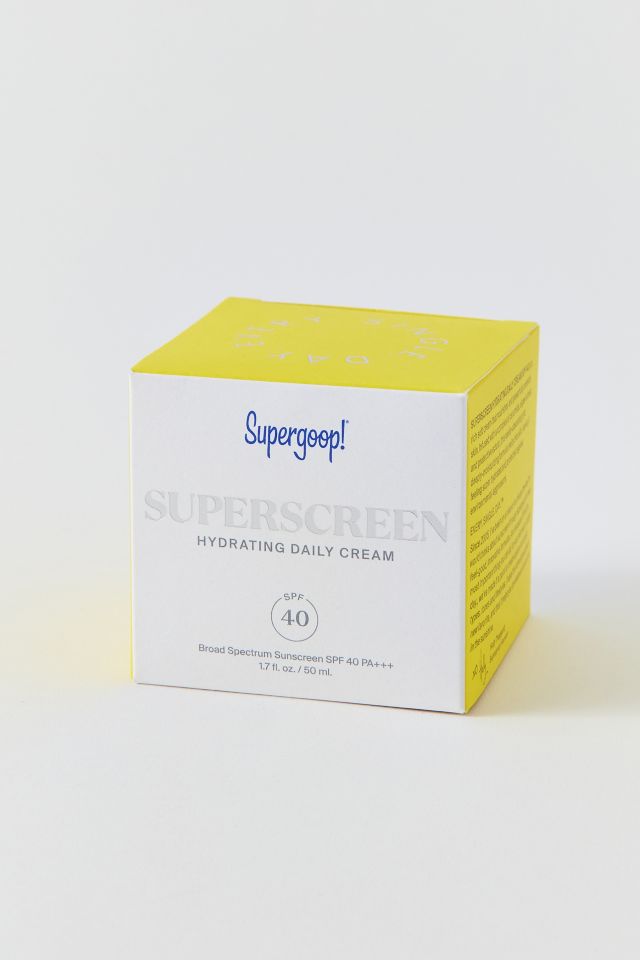 Supergoop! Superscreen Hydrating Daily Cream SPF 40 Moisturizer #1