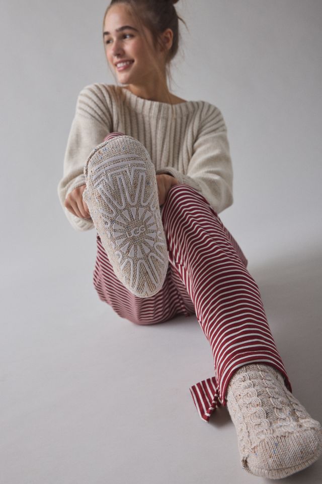 UGG Elowyn Cable Knit Fleece Lined Sock #1