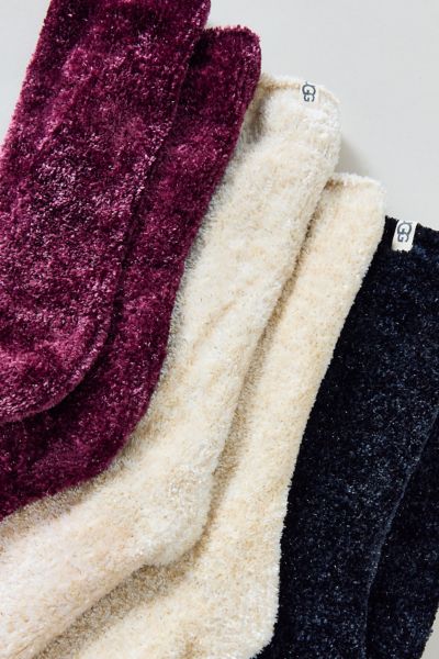 UGG Leda Sparkle Cozy Sock 3-Pack