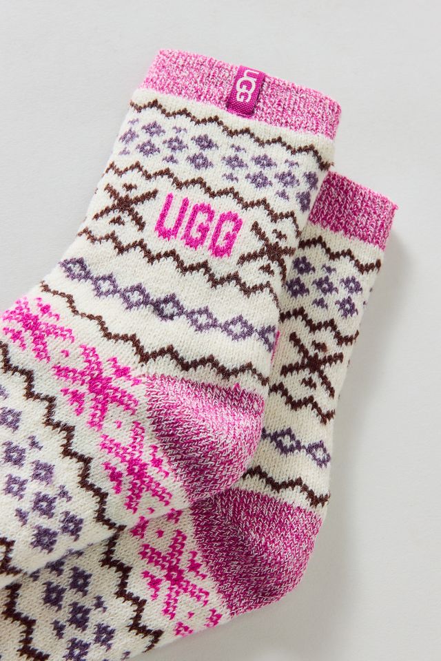 UGG Cressida Cozy Quarter Crew Sock #1