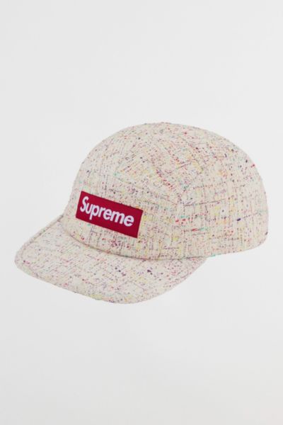 Supreme Denim Boucle Camp Cap In Neutral At Urban Outfitters In Neutral