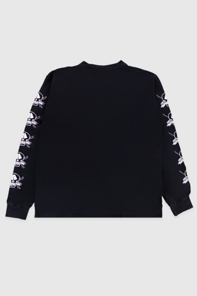 Stussy Pigment Dyed Fresh Foils Long Sleeve T-Shirt | Urban Outfitters