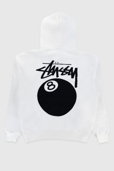 Stussy 8 Ball Pigment Dyed Zip-Up Hoodie