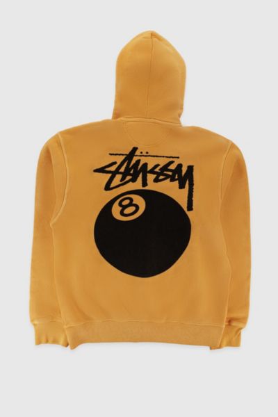 Stussy 8 Ball Pigment Dyed Zip-Up Hoodie