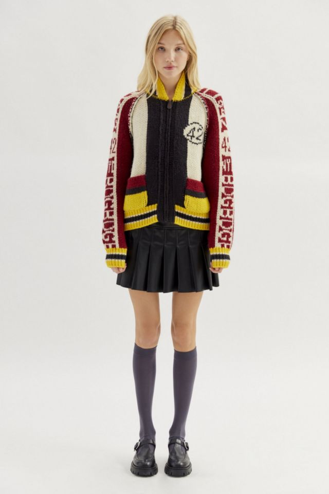 BDG Baylor Colorblock Zip-Up Cardigan #3
