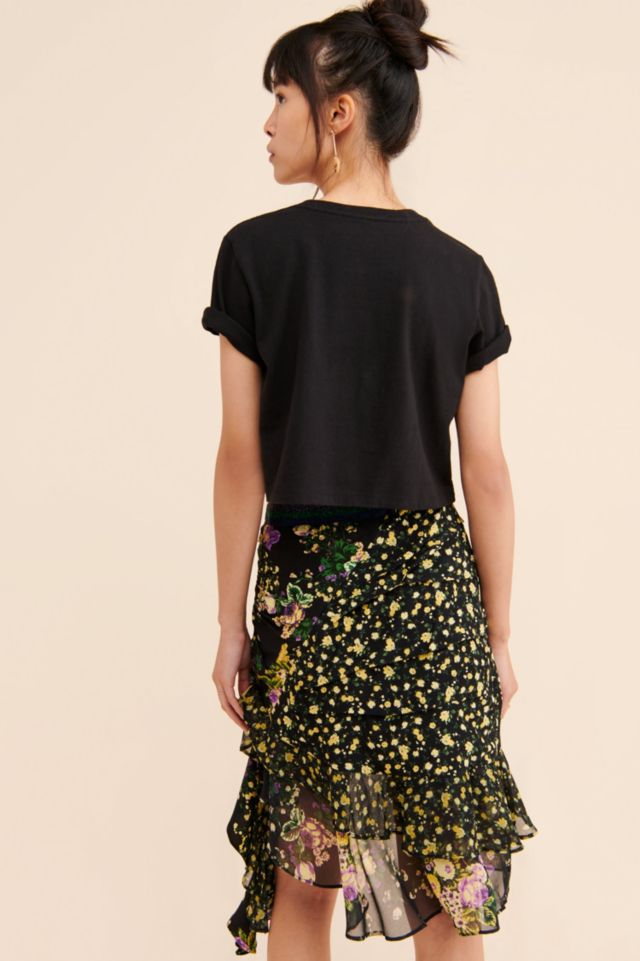 For Love & Lemons Eileen Ruffled Mini Skirt #1