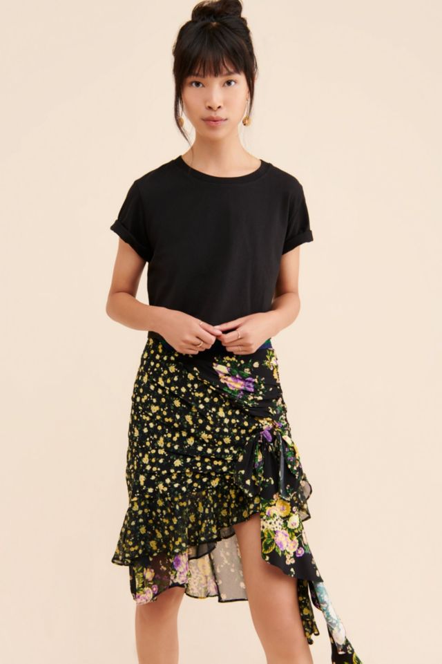 For Love & Lemons Eileen Ruffled Mini Skirt #2