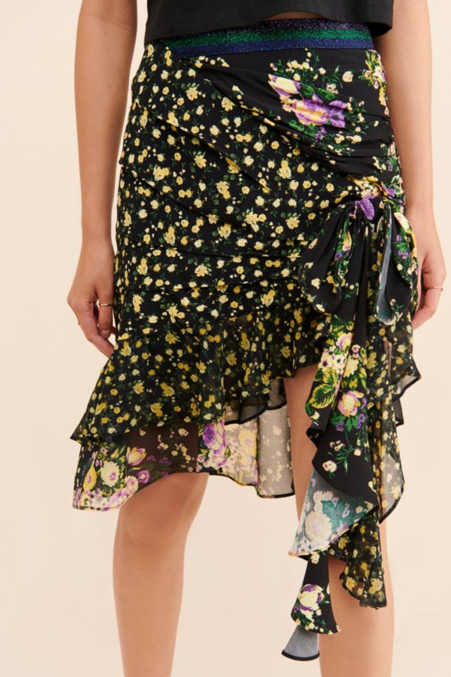 For Love & Lemons Eileen Ruffled Mini Skirt #3