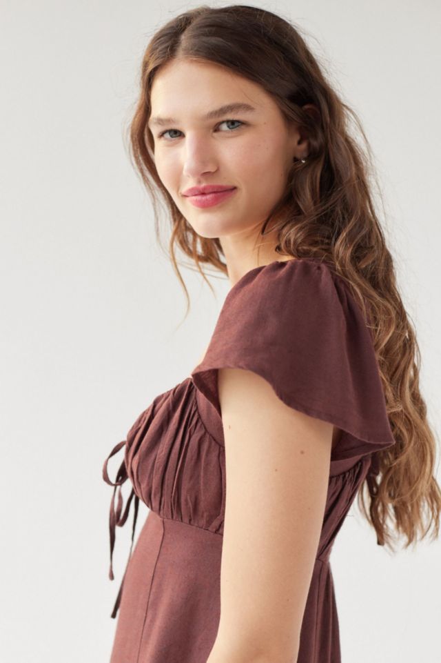 Blake Linen Mini Dress #2