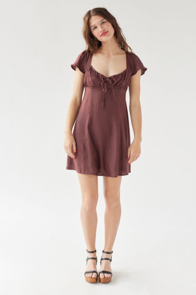 Blake Linen Mini Dress #3