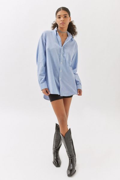 Urban Renewal Vintage Oversized Oxford Shirt