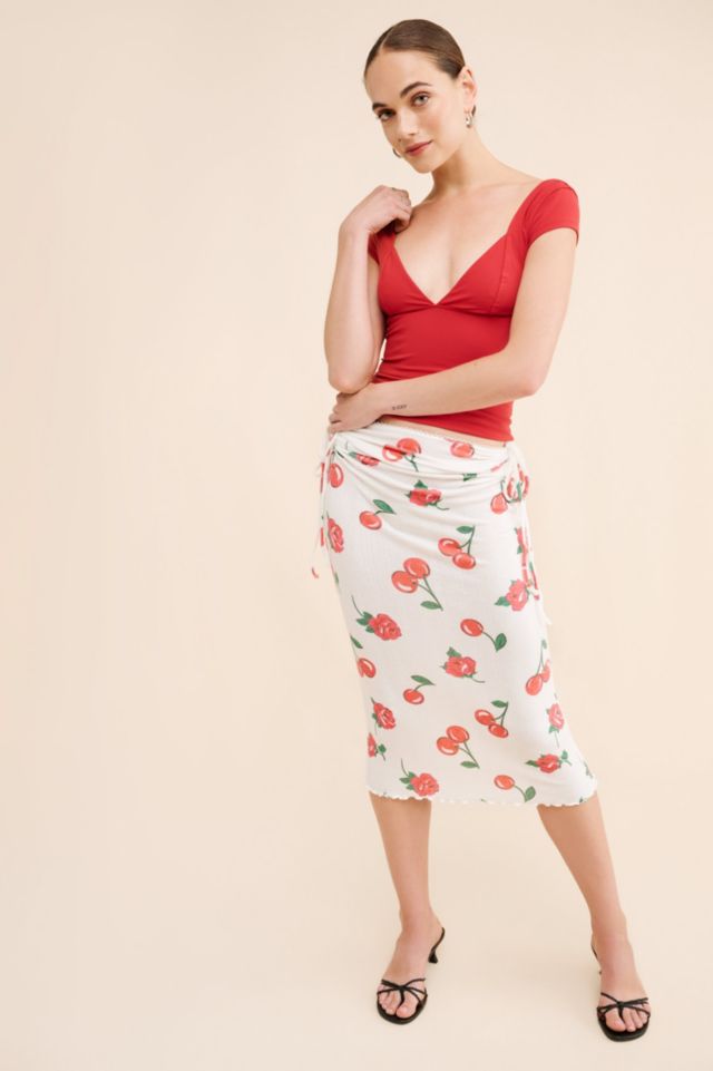 For Love & Lemons Wilma Midi Skirt #3