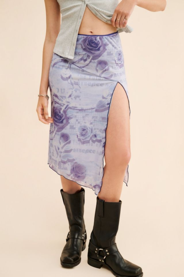 Isla Mesh Midi Skirt #2