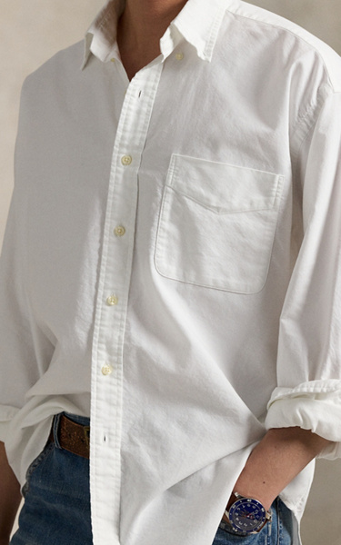 Polo Ralph Lauren Big Fit Cotton Oxford Shirt