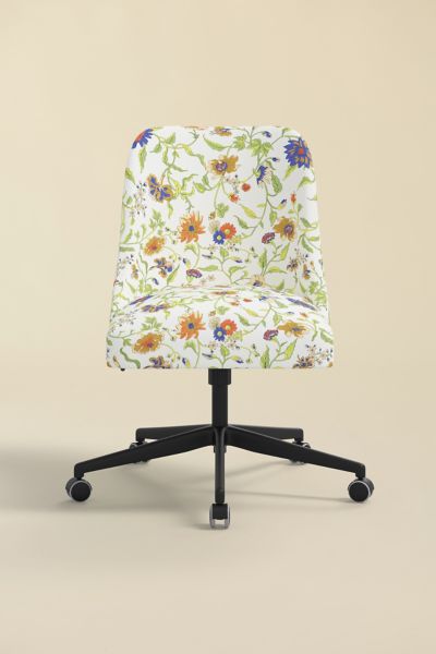 Urban Outfitters Lanney Checkered Adjustable Swivel Desk Chair In Assorted At