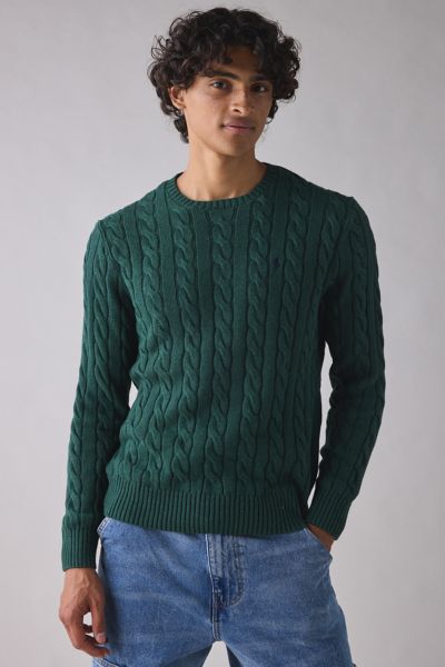 Polo Ralph Lauren Cable Knit Crew Neck Sweater Product Page