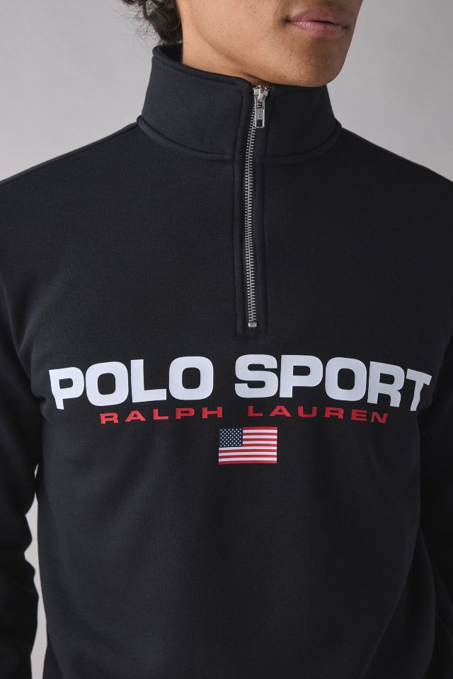 Polo Ralph Lauren Sport Quarter-Zip Pullover Sweatshirt #3