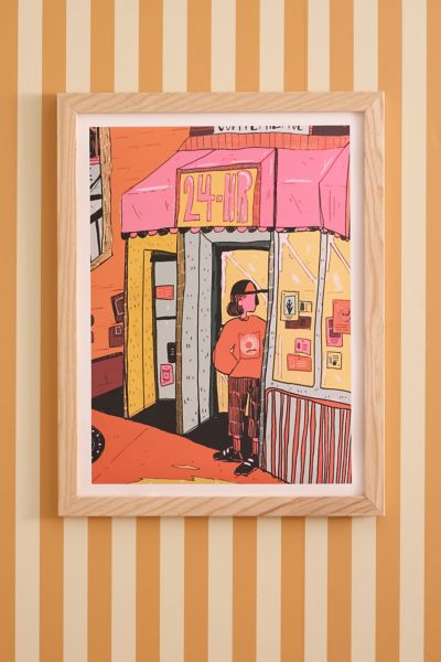 cassiapowell 24 hr convenience Art Print