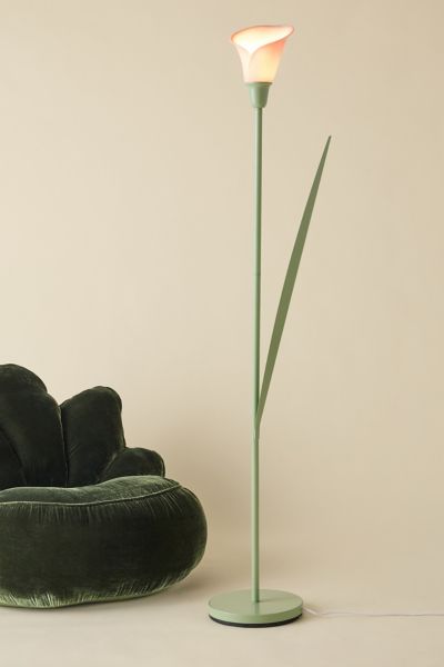 Urban Outfitters Arabella Floor Lamp In Pink/green At
