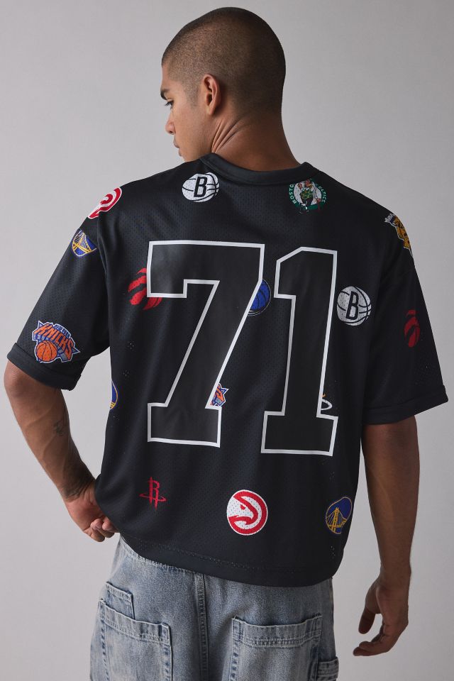Starter UO Exclusive NBA Mashup Graphic Jersey Tee #1
