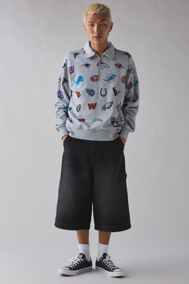 Starter UO Exclusive NFL Logo Mashup Quarter Zip Sweatshirt #2