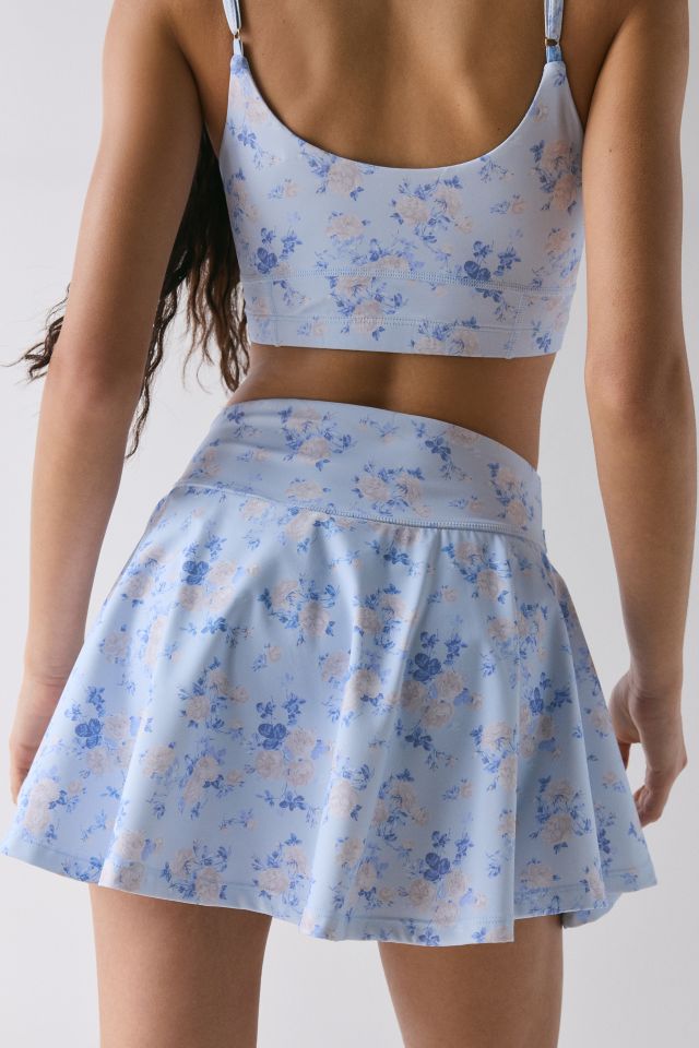 LoveShackFancy Corene Bow Floral Active Skort #2