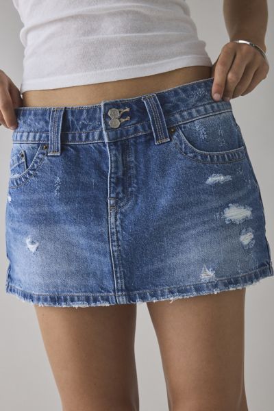 【RONRON】24SS WRAP DENIM SKIRT Skirt - RONRON 론론