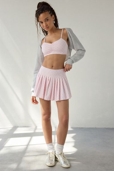 LoveShackFancy Danica Printed Active Skort