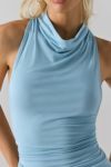 UO Tear It Up High-Neck Twisted Back Cropped Tank Top