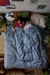 Breezy Cotton Percale + Icon Throw Pillow Bedding Set Bundle